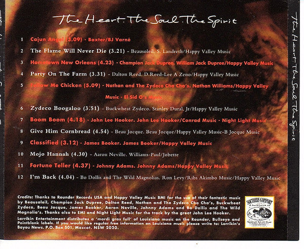 Various : The Heart. The Soul. The Spirit. (CD, Comp)