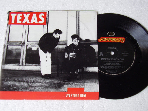 Texas : Everyday Now (7", Single)