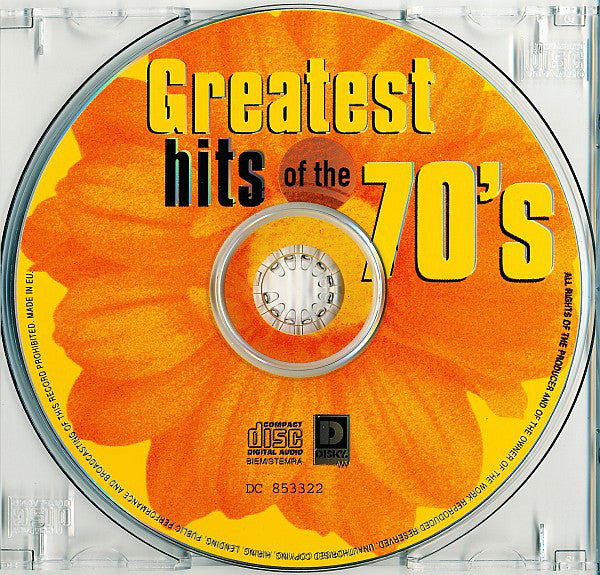Various : Greatest Hits Of The 70's (CD, Comp)
