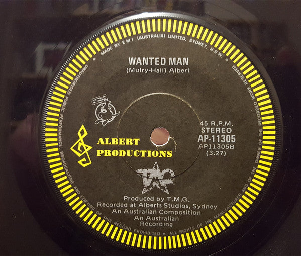 Ted Mulry Gang : Jamaica Rum (7", Single)