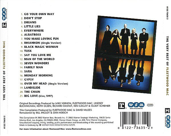 Fleetwood Mac : The Very Best Of Fleetwood Mac (CD, Comp, RM)