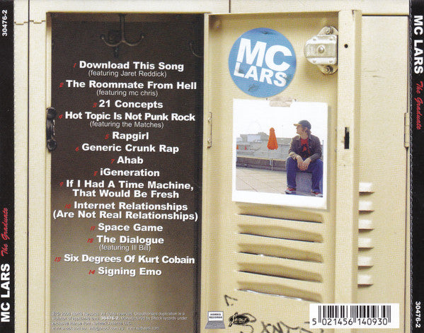 MC Lars : The Graduate (CD, Album)