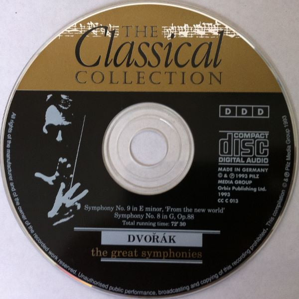 Antonín Dvořák : The Great Symphonies (CD, Comp)