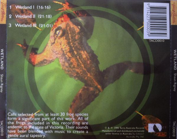 Shaun Rigney : Wetland (CD, Album)