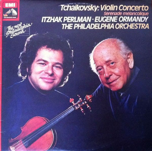 Tchaikovsky* - Perlman*, Ormandy* and Philadelphia Orchestra* : Violin Concerto / Sérénade mélancolique (LP, Album)