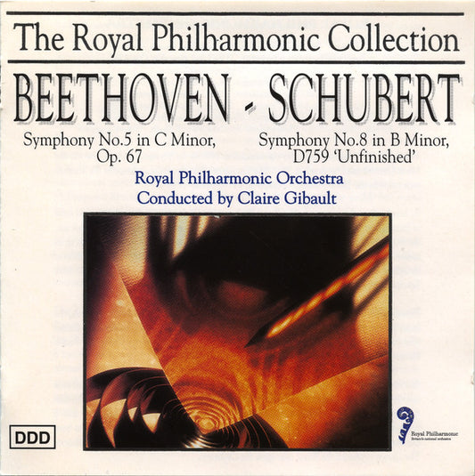 Royal Philharmonic Orchestra Conducted By Claire Gibault : The Royal Philharmonic Collection - Beethoven - Schubert (CD, Album)