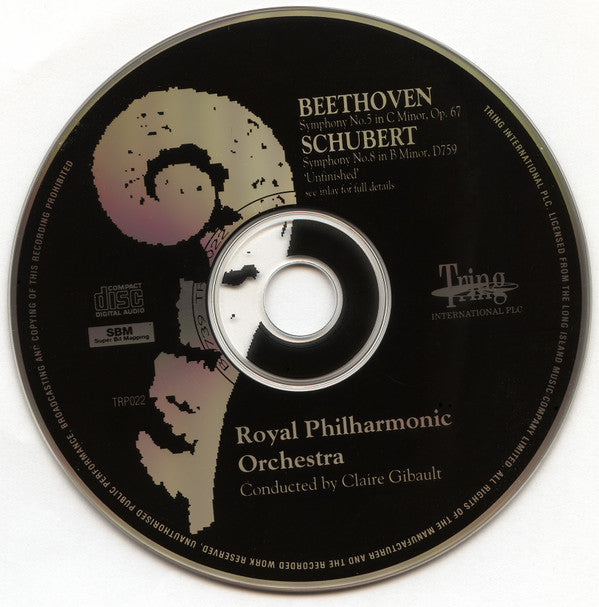 Royal Philharmonic Orchestra Conducted By Claire Gibault : The Royal Philharmonic Collection - Beethoven - Schubert (CD, Album)