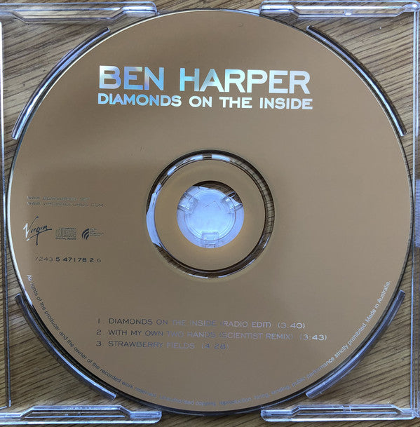 Ben Harper : Diamonds On The Inside (CD, Single)