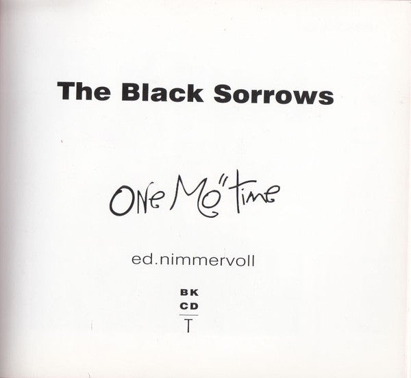 Joe Camilleri And The Black Sorrows : One Mo" Time (CD, Album, Boo)