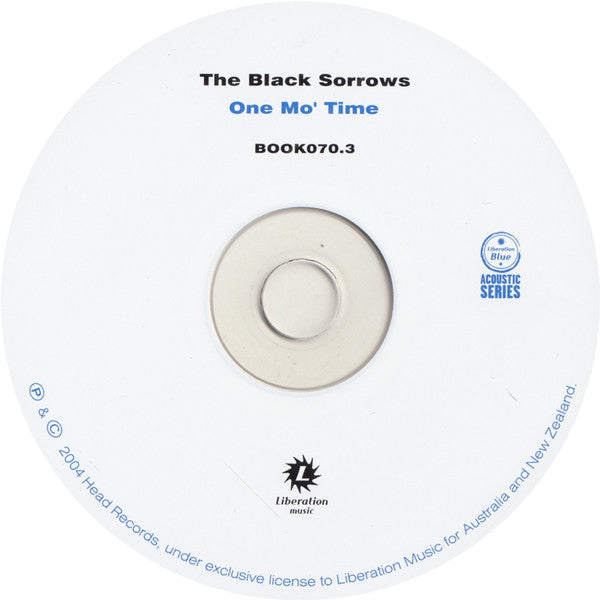 Joe Camilleri And The Black Sorrows : One Mo" Time (CD, Album, Boo)