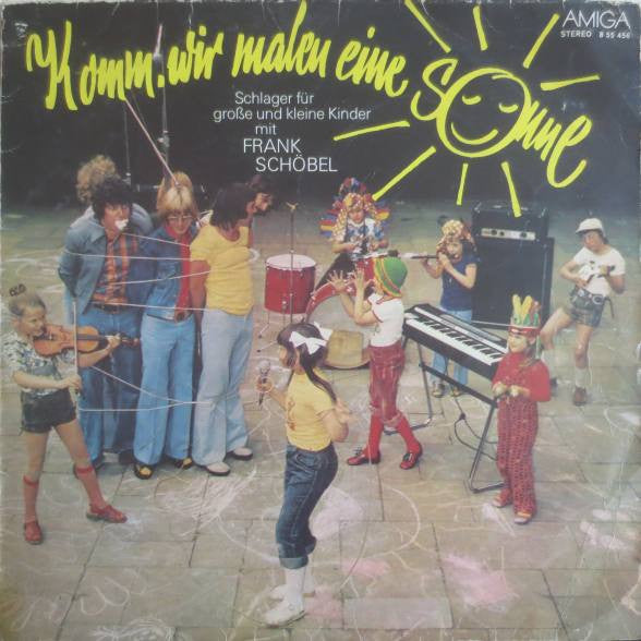 Frank Schöbel : Komm, Wir Malen Eine Sonne (Schlager Für Große Und Kleine Kinder Mit Frank Schöbel) (LP, Album, Whi)
