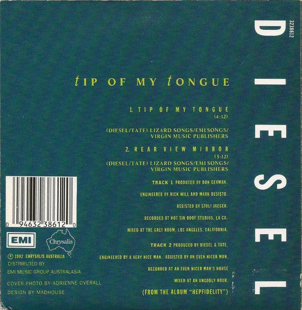 Diesel (3) : Tip Of My Tongue (CD, Single)