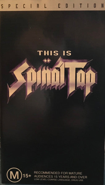 Spinal Tap : This Is Spinal Tap (VHS, RE, S/Edition, PAL)