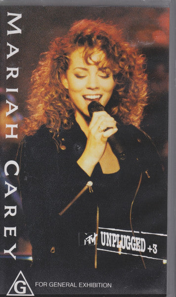 Mariah Carey : MTV Unplugged +3 (VHS, PAL)