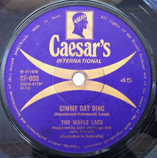 Maple Lace : Gimme Dat Ding (7", Single)