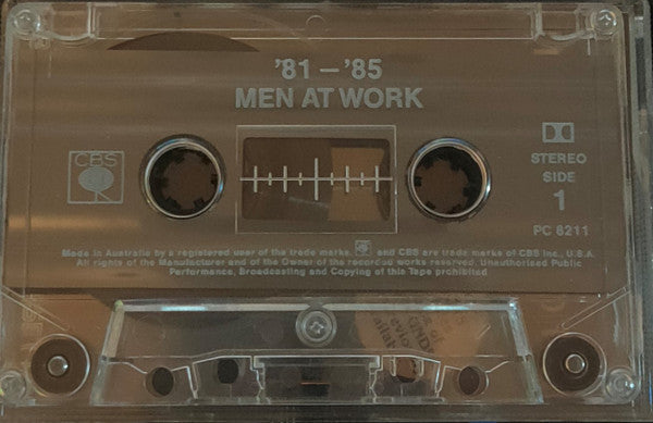 Men At Work : '81 - '85 (Cass, Comp, RE)
