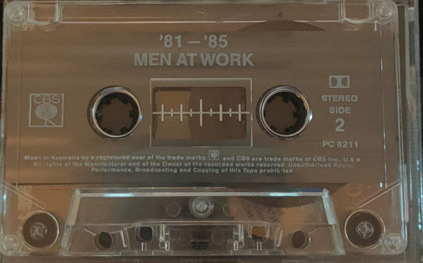 Men At Work : '81 - '85 (Cass, Comp, RE)