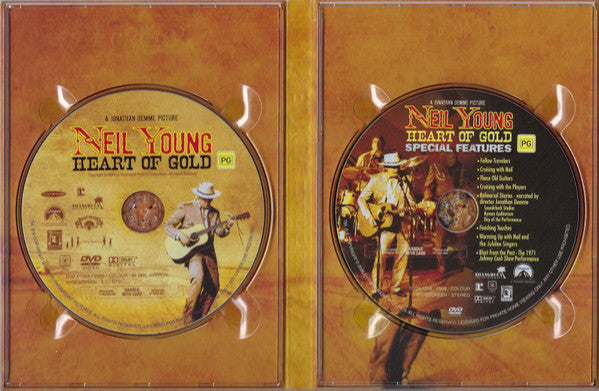 Neil Young : Heart Of Gold (2xDVD-V, S/Edition)