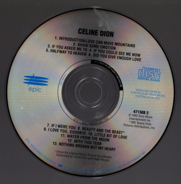 Céline Dion : Celine Dion & Unison (CD, Album, RP + CD, Album, RP + Box, Comp, RM)
