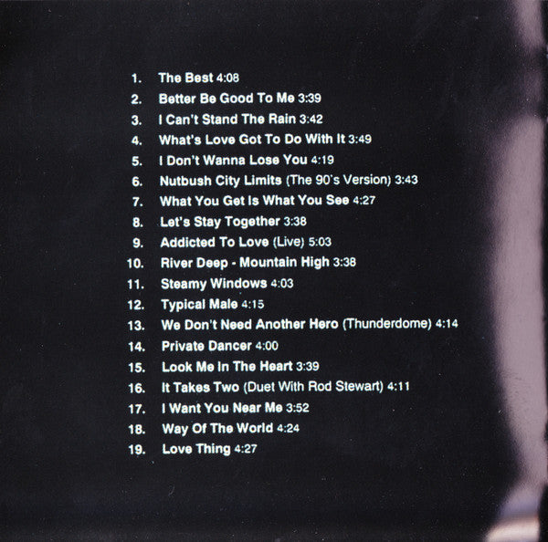 Tina Turner : Simply The Best (CD, Comp, RE, RM)