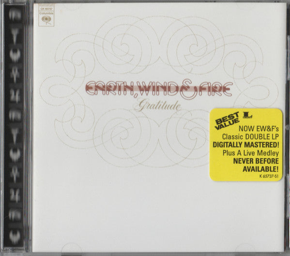 Earth, Wind & Fire : Gratitude (CD, Album, RE, RM)