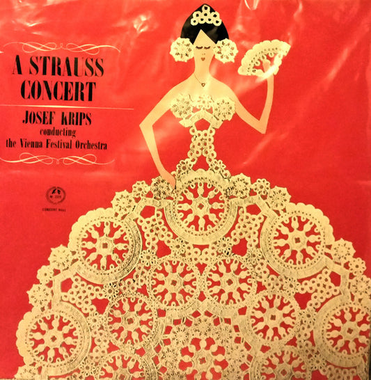 Strauss*, Josef Krips Conducting The Vienna Festival Orchestra* : A Strauss Concert (LP, Album)