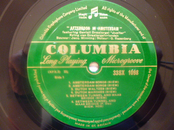 Various : Afternoon In Amsterdam (LP)