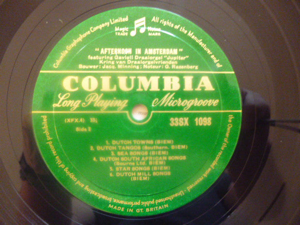 Various : Afternoon In Amsterdam (LP)