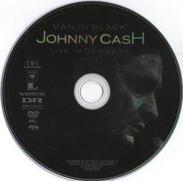 Johnny Cash : Man In Black: Live In Denmark 1971 (DVD-V, PAL)