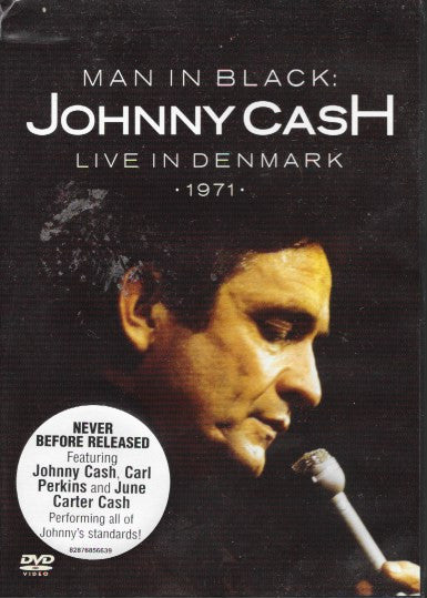 Johnny Cash : Man In Black: Live In Denmark 1971 (DVD-V, PAL)
