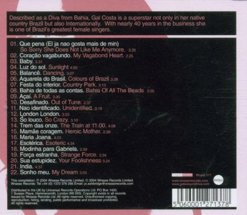 Gal Costa : A Diva From Bahia. The Definitive Collection. (CD, Comp)