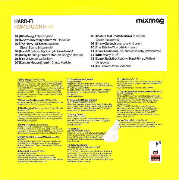 Hard-Fi : Hometown Hi-Fi (CD, Mixed)