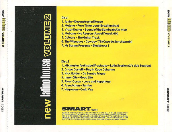 Various : New Latino House, Volume 2 (New Salsa House) (2xCD, Comp)