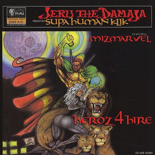 Jeru The Damaja Presents Supahuman Klik Featuring Miz Marvel : Heroz 4 Hire (CD, Album, RP)