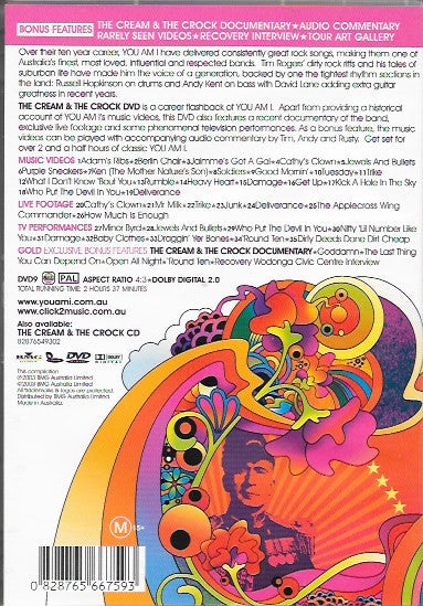 You Am I : The Cream & The Crock (DVD-V, Comp, PAL)
