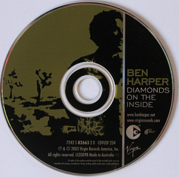Ben Harper : Diamonds On The Inside (CD, Album, Copy Prot.)