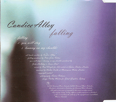 Candice Alley : Falling (CD, Single)