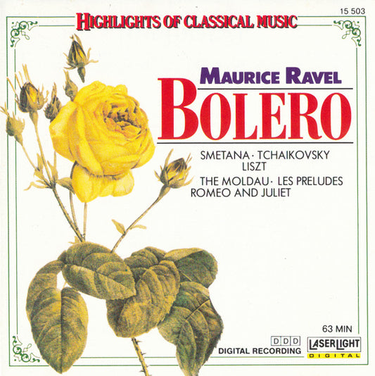 Maurice Ravel / Smetana* / Tchaikovsky* / Liszt* : Bolero / The Moldau / Les Preludes / Romeo And Juliet (CD, Comp, Eng)