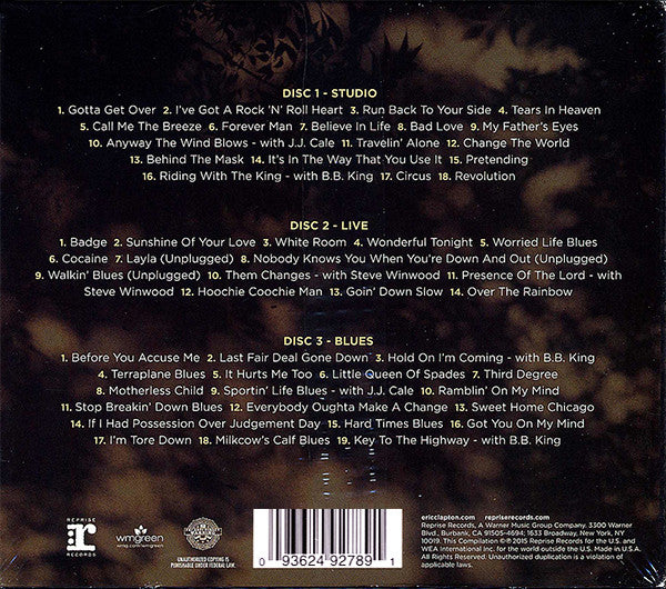 Eric Clapton : Forever Man (3xCD, Comp, Dlx)