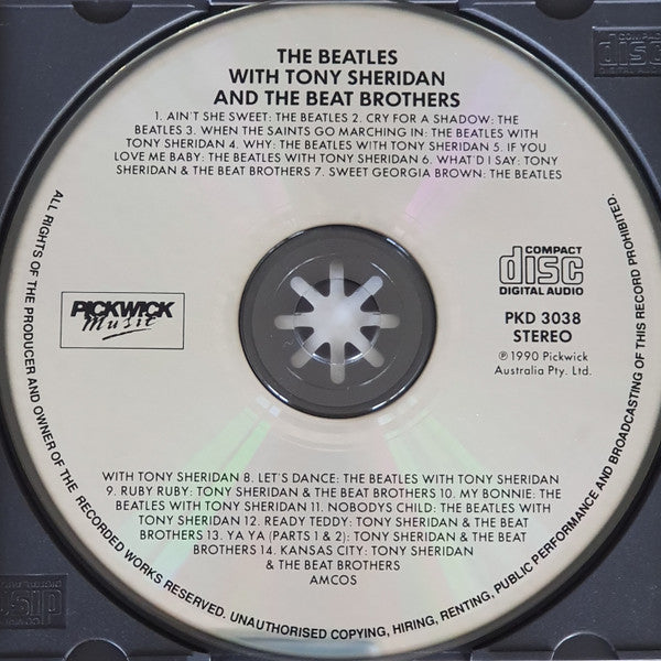 The Beatles With Tony Sheridan And The Beat Brothers : The Beatles with Tony Sheridan and The Beat Brothers (CD, Comp)