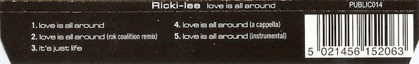 Ricki-Lee : Love Is All Around (CD, Single)