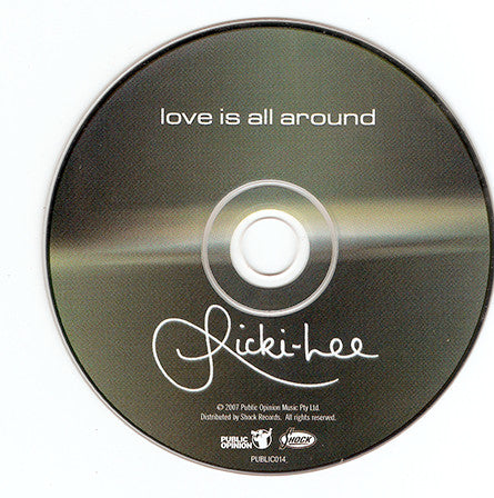 Ricki-Lee : Love Is All Around (CD, Single)