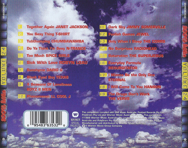 Various : 100% Hits Volume 24 (CD, Comp)
