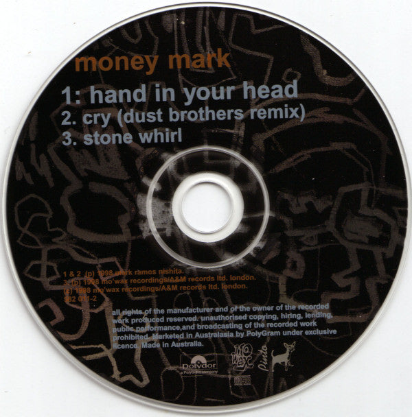 Money Mark : Hand In Your Head (CD, Maxi)