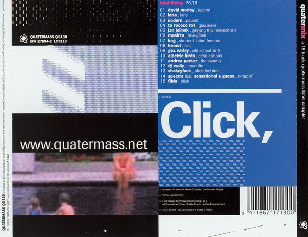 Faskil : Quatermix (CD, Mixed)