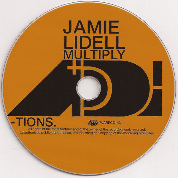 Jamie Lidell : Multiply Additions (CD, Album)