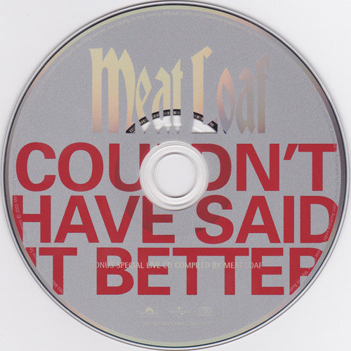 Meat Loaf : Couldn't Have Said It Better (2xCD, Album)