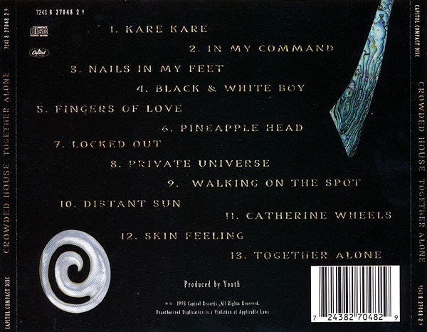 Crowded House : Together Alone (CD, Album)