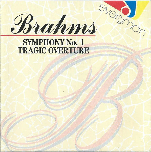 Brahms* - Müchner Symphoniker* Conductor: Helmut Bucher Soloist: Ivan Cerkon* : Symphony No. 1 / Tragic Overture (CD, Album)