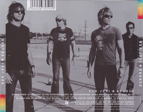 Bon Jovi : Bounce (CD, Album)